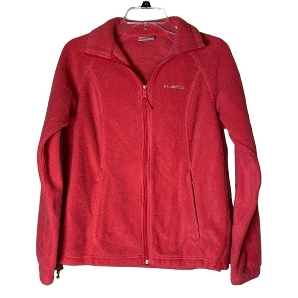 Columbia Women’s Zip-Up Fleece Jacket Barbie - Picture 1 of 7